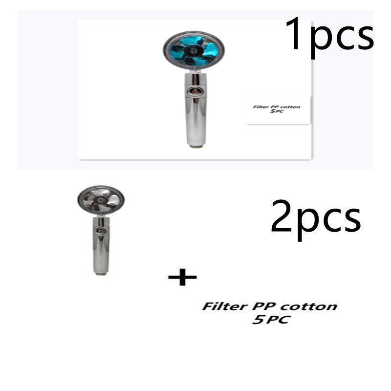 Propeller shower head