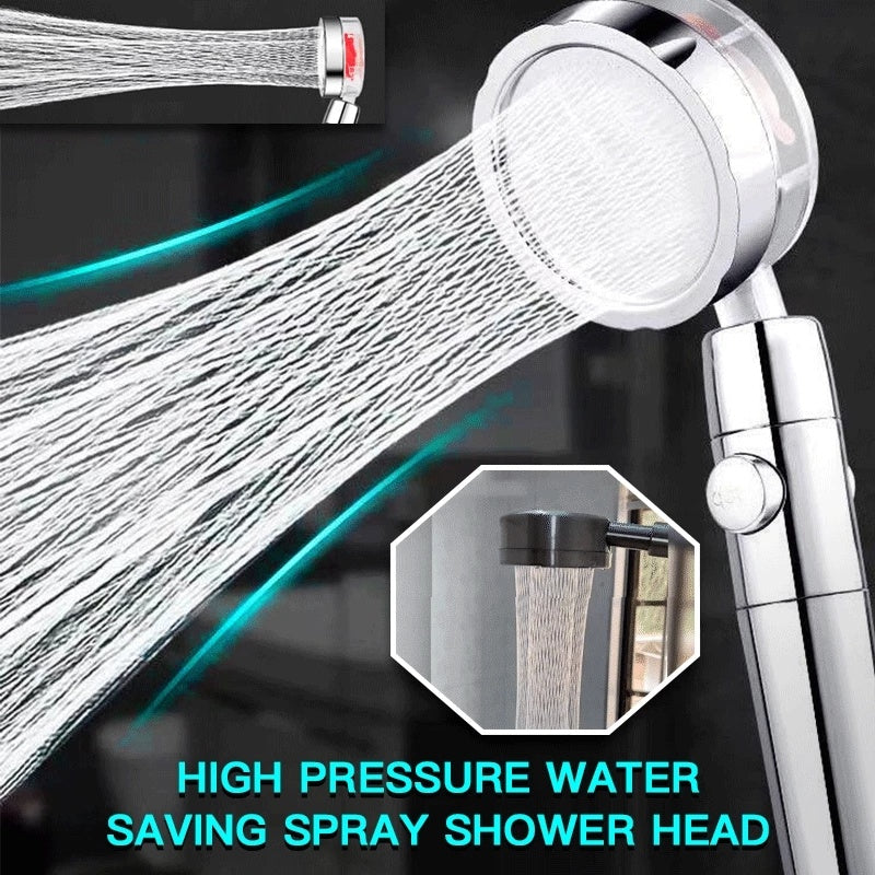 Propeller shower head