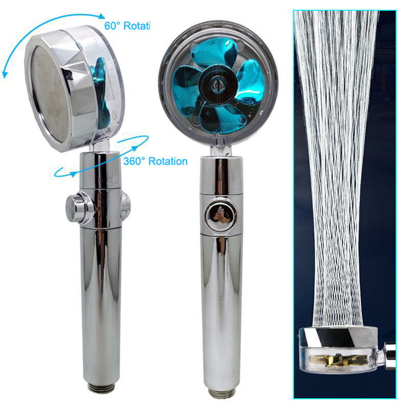 Propeller shower head