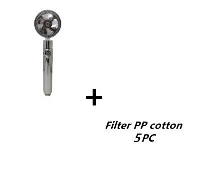 Propeller shower head