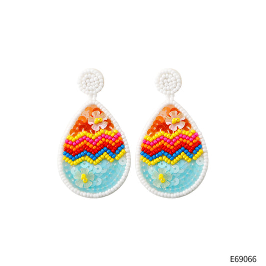 Easter Egg Earrings Jewelry